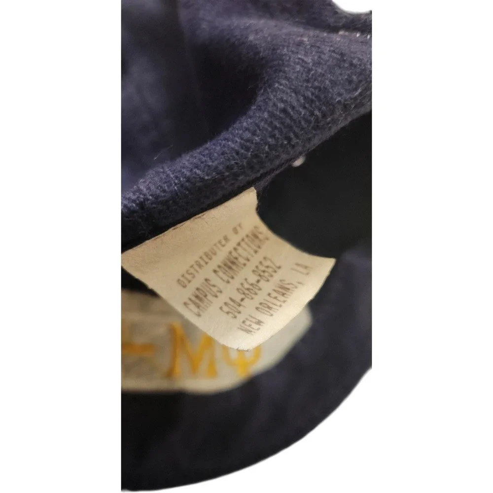 Vintage Sigma Chi Derby Days 1997 Hat Navy Blue Phi Mu Greek Embroidery 90s Cap